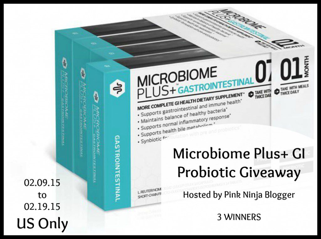 Microbiome Plus+ GI Probiotic Giveaway