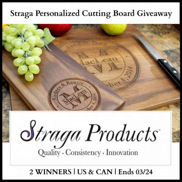 Straga Cutting Boards Giveaway